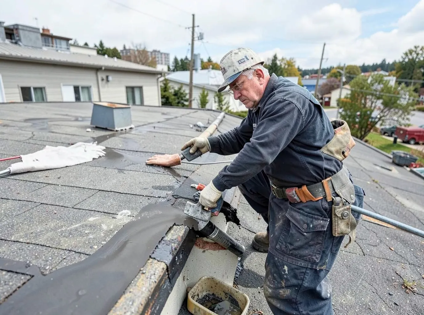 roof repair in Bellevue, WA